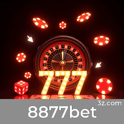 Jogo com Dealer Real e Tecnologia 3D no 8877bet