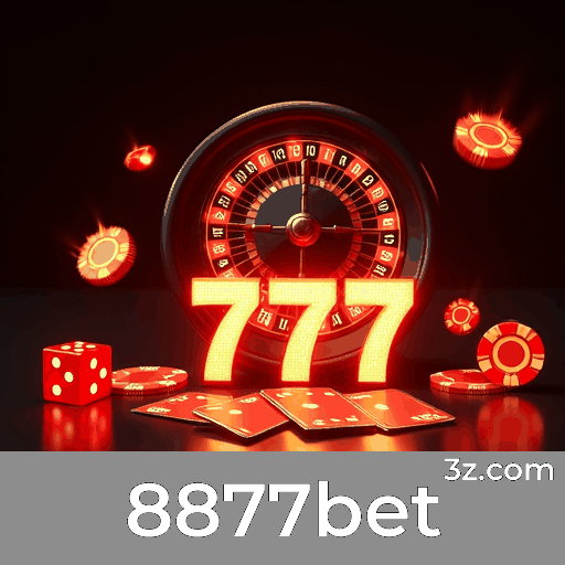 Jogo com Dealer Real e Tecnologia 3D no 8877bet